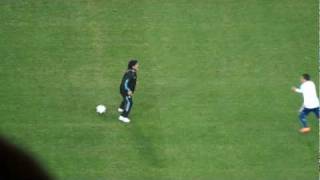 Maradona warming his team up before Arg mex game [upl. by Magnum222]