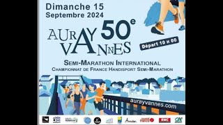 50ème semi marathon Auray Vannes [upl. by Licha91]