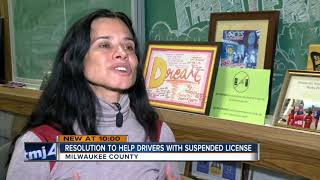 Wisconsin drivers could get back suspended licenses without paying [upl. by Ahsenet600]