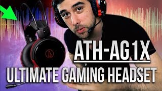 Best HiFi Gaming Headset AudioTechnicas ATHAG1X Review [upl. by Anne810]