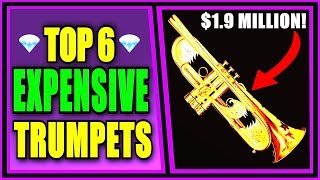 TOP 6 MOST EXPENSIVE TRUMPETS 19 MILLION [upl. by Asalocin]