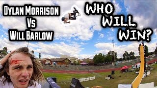 SCOOTER TRIPLE BACKFLIP  Dylan Morrison VS Will Barlow [upl. by Otanutrof]