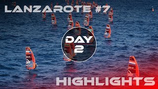 Official Highlights Day 2  iQFOiL International Games Lanzarote 7 [upl. by Hilde922]