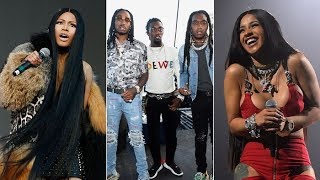 The Truth Behind How the Motorsport came about Nicki Minaj vs Cardi B  Migos [upl. by Eneri]