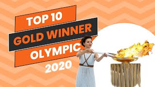 Top 10 Gold Medal Winners Tokyo Olympics 2020 Olympics [upl. by Niar133]