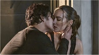 The 100 7x07 Bellamy and Echo kiss 1080pLogoless NO BG Music  mega link [upl. by Koeppel501]