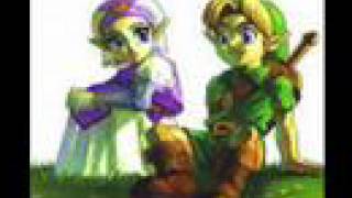 Zelda Ocarina of Time Music Sarias Song [upl. by Eyssej]