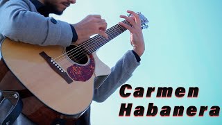 Marcin  Carmen Habanera on One Guitar Cover [upl. by Camden]