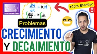 ✅PROBLEMAS ECUACIONES DIFERENCIALES  PASO a PASO💯 ECS DIFERENCIALES [upl. by Tnaryb795]