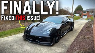 HOW TO LOWER your C7 Corvette for FREE ZR1 Corvette MUST HAVE modification [upl. by Yenot]