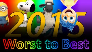 Every Animated Movie of 2015 Reviewed as Christmas Carols [upl. by Arline]