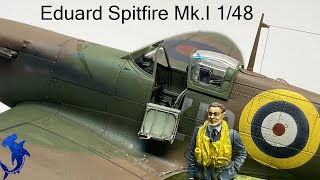 Eduard 148 Scale Spitfire MkI  Douglas Bader  Battle of Britain [upl. by Jan]