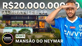 NOVA MANSÃO DO NEYMAR  R20 MILHÕES EM ALPHAVILLE  SP [upl. by Alyek]