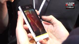 MWC 2012  Sony Xperia S P U et SmartWatch [upl. by Euqinot]