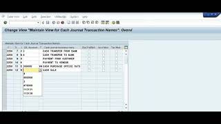 SAP FICO  SAP Petty Cash  SAP Cash Journal  FBCJ T Code [upl. by Aloise]