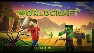 WorldCraft 3D Blocks Craft PE  New Best Android Gameplay 2016 HD [upl. by Dar]