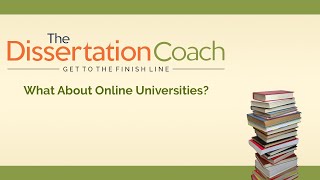 Writing Your Dissertation at an Online University [upl. by Nadiya389]