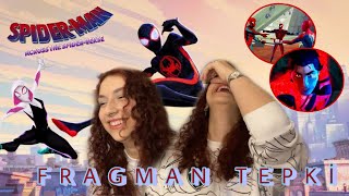 Spiderman Across The SpiderVerse FRAGMAN TEPKİSİ [upl. by Ela]