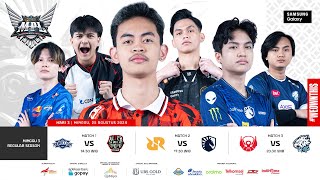 🔴 LIVE  MPL ID S14  Regular Season Hari 3 Minggu 3  Bahasa Indonesia [upl. by Tri156]