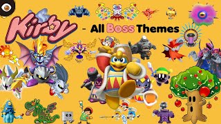 Kirby  All Boss Themes [upl. by Ahseiyn]