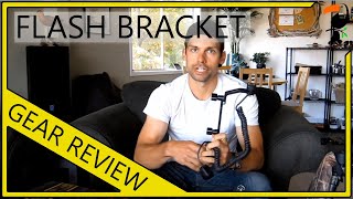 Photography Gear  Flash Bracket Video Blog [upl. by Ahseinek]