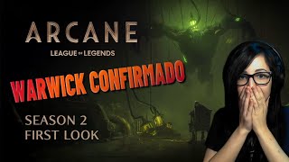 🔥 ¡REACCIÓN AL TEASER 2 DE ARCANE 😱 ¡Warwick Confirmado Descubre quién es la bestia de Singed 🎬🤔 [upl. by Rozalin614]