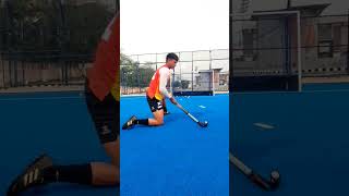 Drag Flick Training 🏑💪 at ONTHHHPC shorts hockey sports trending odisha [upl. by Dranyar573]