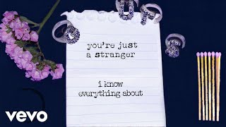 Olivia Rodrigo  stranger Official Lyric Video [upl. by Neddy]