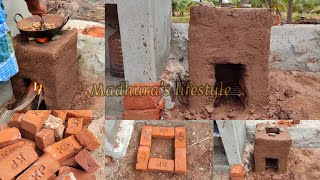 Rocket stove in tamil how to make smokeless Rocket stove  DIY build rocketstove  ராக்கெட் அடுப்பு [upl. by Idhem]