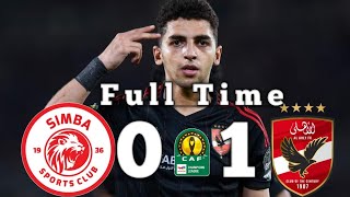 Simba vs Al Ahly I CAF Champions League Extended Highlights [upl. by Kyl]