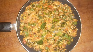 Okra Lady Finger Bendekai Palya Recipeಬೆಂಡೆಕಾಯಿ ಪಲ್ಯ ಸೂಪರ್ ರೆಸಿಪಿ okra ladyfinger viral [upl. by Tadeo]