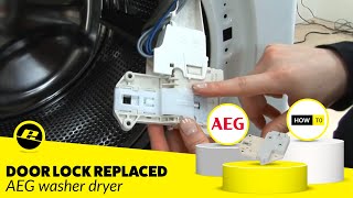 How to Change a Washer Dryer Lock AEG Washer – Quick amp Easy Fix [upl. by Farwell]