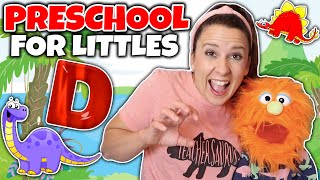 Preschool Videos  Toddler Learning Videos  Circle Time Phonics Colors Numbers  Dinosaur Class [upl. by Yme]