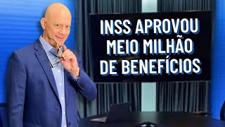 INSS APROVOU MEIO MILHÃO DE APOSENTADORIAS [upl. by Annoved]