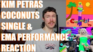 KIM PETRAS  COCONUTS SINGLE amp EMA PERFORMANCE REACTION [upl. by Wilda]