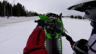 Arctic Cat ZR8000RR Wheelie Testing [upl. by Py]