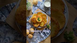 Bramborové placky placky potatoes recipe recept food recepty foryou brambory fyp foryou [upl. by Nahshon]