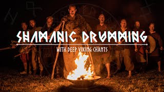 SHAMANIC DRUMMING and DEEP VIKING CHANTS • DEEP TRANCE Humming Journey for Spiritual Awakening [upl. by Horgan]