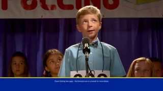 Amscot Spelling Bee Commercial Featuring Cooper Chapman [upl. by Ytissahc]