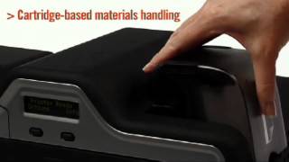 Fargo HDP5000 Dual Sided ID Printer Video  CardPrintercom [upl. by Inek]