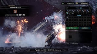 モンスターハンターワールド：アイスボーン 歴戦王イヴェルカーナ 立花が静かに眠るなら 徹甲榴弾ライトボウガンソロ 855 [upl. by Laurinda]