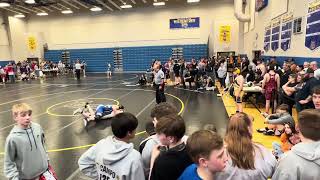 Eli Sectionals 2023 3rd match 6th Grade 155lbs [upl. by Pangaro]