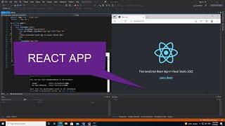 React and ASPNET Core using Visual Studio 2022Getting Started [upl. by Emmi]