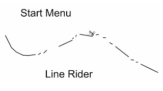 Start Menu  Line Rider [upl. by Akcirehs]