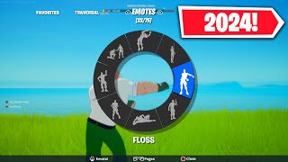 How To Get EVERY EMOTE in Fortnite Creative Map Code 2024 Free Emotes [upl. by Hanonew108]