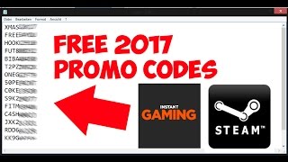 35 FREE INSTANT GAMING PROMO CODES 2017 MMOGA G2A ITunes Netflix Cards  NO DOWNLOAD [upl. by Godard624]