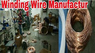 Submersible Winding Wire kaise banta hai winding wire factory [upl. by Tterraj]