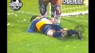 Velez 5 vs Boca jrs 1 clausura 1996 ChilavertMaradona parte 3 [upl. by Harbot]