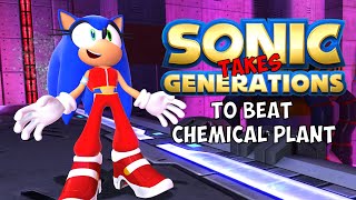 Sonic Takes Generations To Beat Chemical Plant [upl. by Nachison]