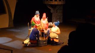 The washing song of the seven Dwarfs from a youth theatre production of Snow White [upl. by Ateerys884]